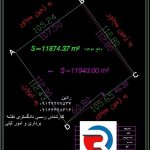 تهیه نقشه utm دو خطی برای ثبت و شهرداری در مناطق تهران