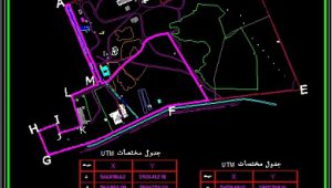تهیه نقشه یو تی ام برای شهرداری منطقه 1 تهران