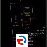 نقشه utm دوخطی ثبت و شهرداری در منطقه 18 تهران